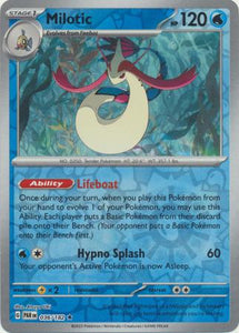 Milotic 036/182 SV Paradox Rift Reverse Holo Rare Pokemon Card TCG Near Mint