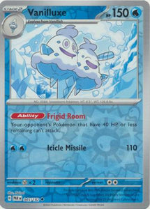 Vanilluxe 045/182 SV Paradox Rift Reverse Holo Uncommon Pokemon Card TCG Near Mint 