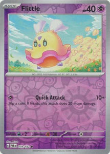 Flittle 079/182 SV Paradox Rift Reverse Holo Common Pokemon Card TCG Near Mint