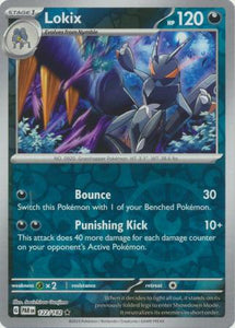 Lokix 122/182 SV Paradox Rift Reverse Holo Rare Pokemon Card TCG Near Mint