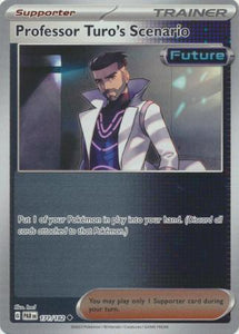 Professor Turo's Scenario 171/182 SV Paradox Rift Reverse Holo Uncommon Trainer Pokemon Card TCG Near Mint 