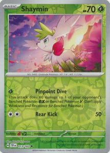 Shaymin 013/162 SV Temporal Forces Reverse Holo Uncommon Pokemon Card TCG Near Mint&nbsp;