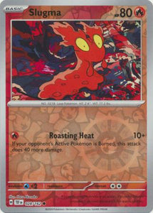 Slugma 028/162 SV Temporal Forces Reverse Holo Common Pokemon Card TCG Near Mint