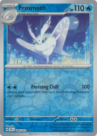Frosmoth 046/162 SV Temporal Forces Reverse Holo Common Pokemon Card TCG Near Mint