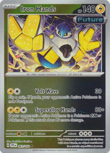 Iron Hands 061/162 SV Temporal Forces Reverse Holo Uncommon Pokemon Card TCG Near Mint&nbsp;