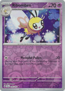 Ribombee 076/162 SV Temporal Forces Reverse Holo Uncommon Pokemon Card TCG Near Mint&nbsp;