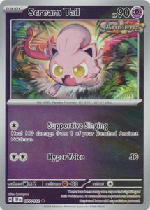 Scream Tail 077/162 SV Temporal Forces Reverse Holo Uncommon Pokemon Card TCG Near Mint&nbsp;