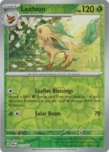 Leafeon 011/167 SV Twilight Masquerade Reverse Holo Uncommon Pokemon Card TCG Near Mint&nbsp;