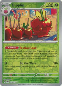 dipplin pokemon card Amazon.com: Pokemon Dipplin 018/167 Twilight Masquerade