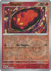 Slugma 028/167 SV Twilight Masquerade Reverse Holo Common Pokemon Card TCG Near Mint