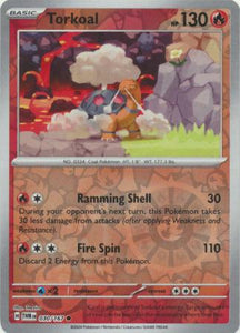 Torkoal 030/167 SV Twilight Masquerade Reverse Holo Common Pokemon Card TCG Near Mint