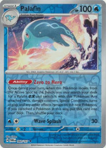 Palafin 060/167 SV Twilight Masquerade Reverse Holo Uncommon Pokemon Card TCG Near Mint