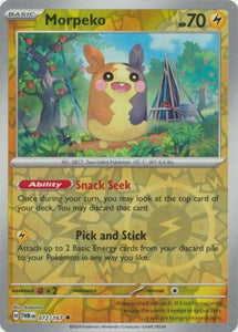 Morpeko 072/167 SV Twilight Masquerade Reverse Holo Uncommon Pokemon Card TCG Near Mint