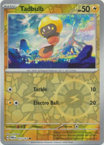 Tadbulb 073/167 SV Twilight Masquerade Reverse Holo Common Pokemon Card TCG Near Mint