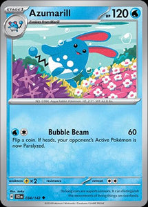 Image of Azumarill Stellar Crown (SCR) #034