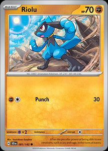 Image of Riolu Stellar Crown (SCR) #081