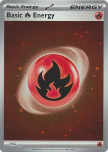 Fire Energy SV 151 Set Galaxy Holo Pokemon Card TCG Near Mint