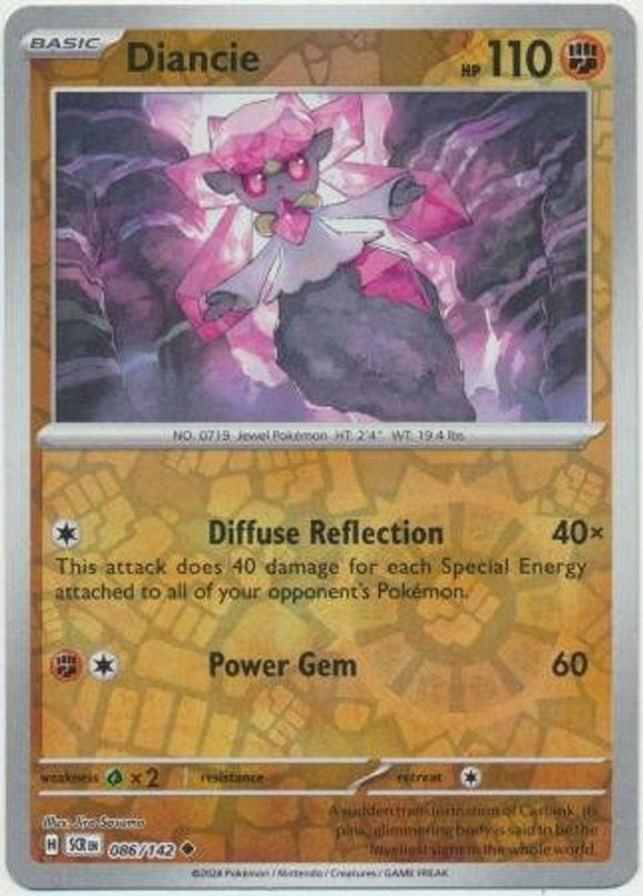 Image of Diancie Stellar Crown (SCR) #086