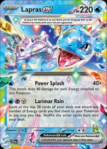 Image of Lapras ex Stellar Crown (SCR) #032