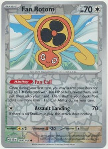 Image of Fan Rotom Stellar Crown (SCR) #118