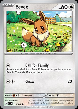 Image of Eevee Stellar Crown (SCR) #113