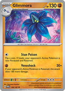 Glimmora 109/167 SV Twilight Masquerade Uncommon Pokemon Card TCG Near Mint