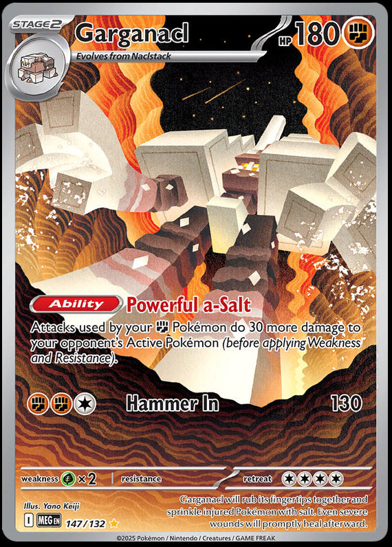 Image of Garganacl Mega Evolution (MEG) #147