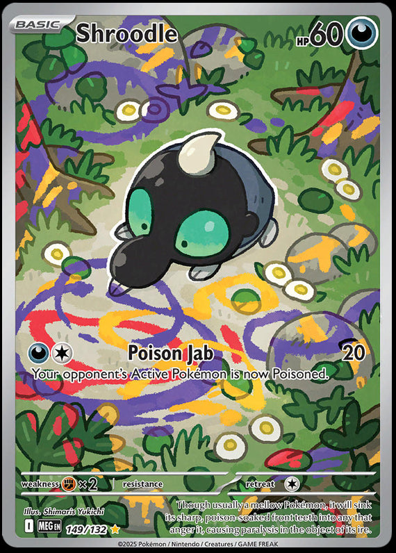 Image of Shroodle Mega Evolution (MEG) #149