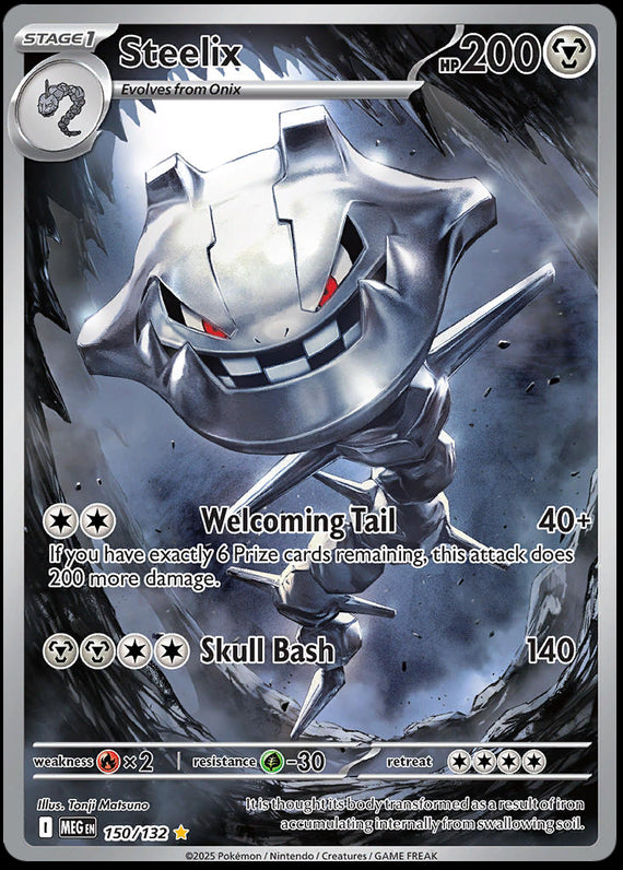 Image of Steelix Mega Evolution (MEG) #150