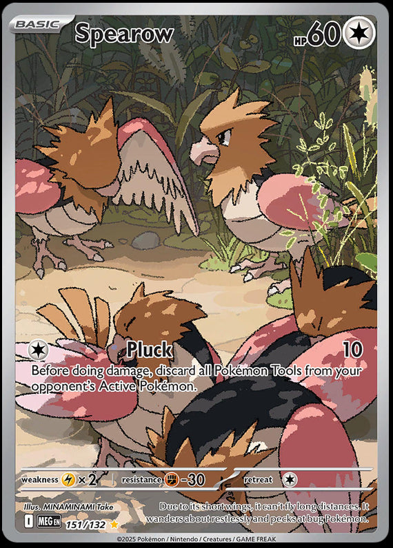 Image of Spearow Mega Evolution (MEG) #151