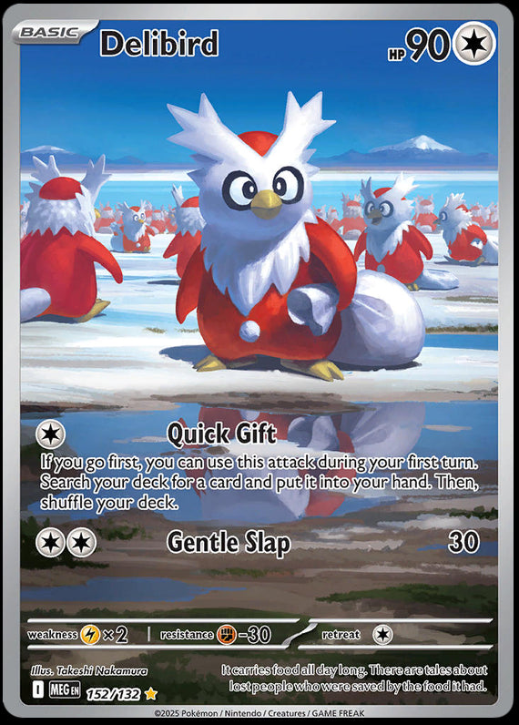 Image of Delibird Mega Evolution (MEG) #152