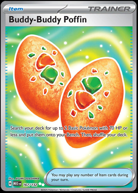 Image of Buddy-Buddy Poffin Mega Evolution (MEG) #167