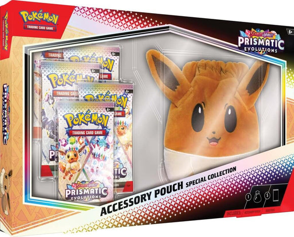 Scarlet & Violet 8.5 Prismatic Evolutions Accessory Pouch - POKÉMON TCG