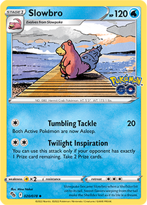 Slowbro 20/78 SWSH Pokemon GO Uncommon Pokemon Card TCG Near Mint