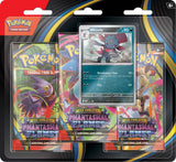 Phantasmal Flames Three Booster Blister - Mega Evolution 2 - Pokémon TCG