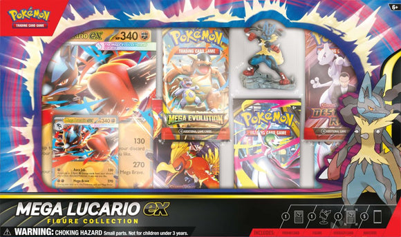 Mega Lucario ex Figure Collection - Mega Evolutions - Pokémon TCG