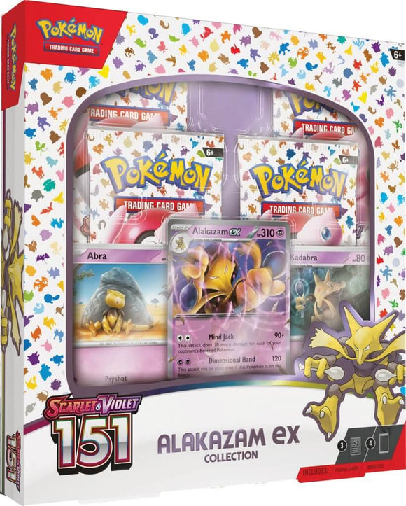 Alakazam EX Box - Scarlet & Violet 151 Pokemon TCG - ETA 01/10/2023 TBA