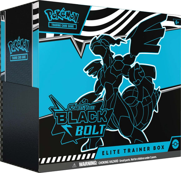 Black Bolt Elite Trainer Box - Scarlet & Violet 11 - POKÉMON TCG