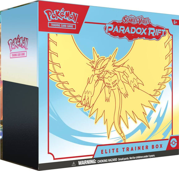 Elite Trainer Box - Scarlet & Violet 4 Paradox Rift Pokemon TCG x2 (One of each art set)