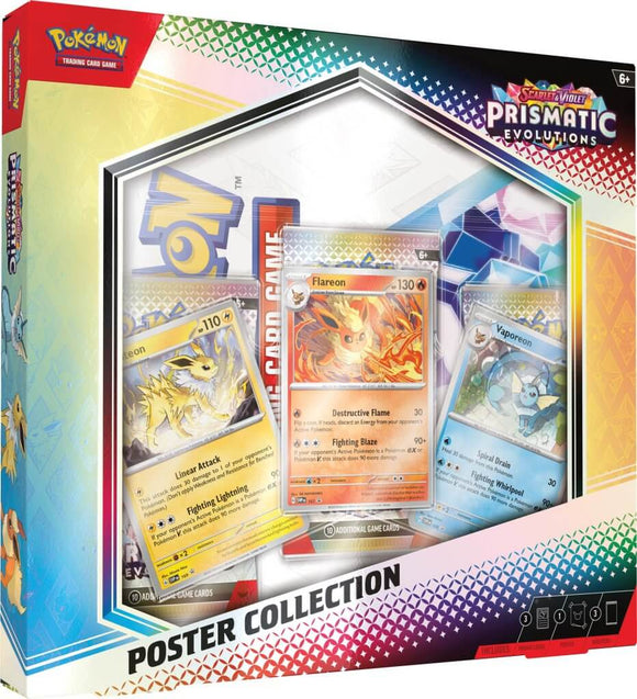 Scarlet & Violet 8.5 Prismatic Evolutions Poster Collection - POKÉMON TCG