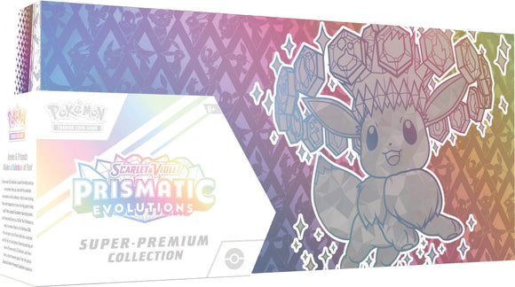 Scarlet & Violet 8.5 Prismatic Evolutions Scarlet & Violet Super-Premium Collection - POKÉMON TCG