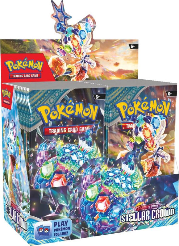 Stellar Crown Booster Box - Pokemon TCG Scarlet & Violet 7