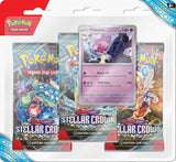 Stellar Crown Three Booster Blister - Pokemon TCG Scarlet & Violet 7