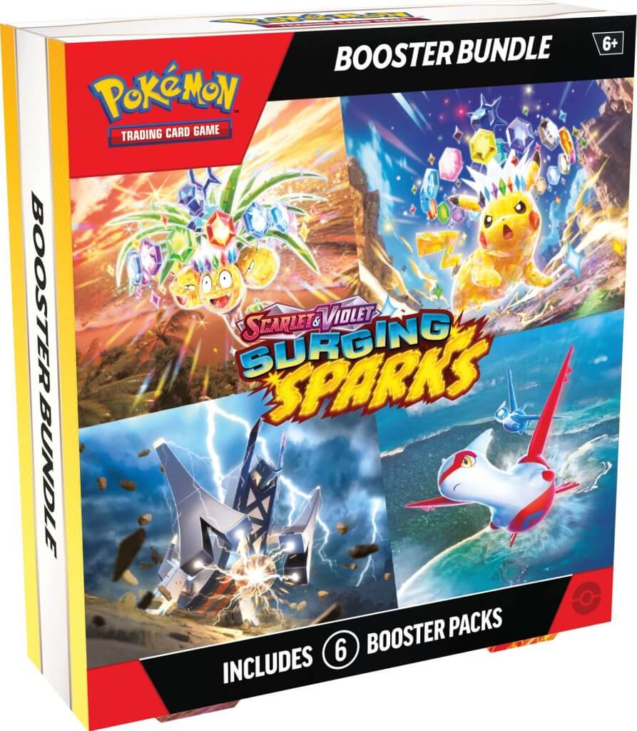 Surging Sparks Booster Bundle Set Pokemon TCG Scarlet and Violet 8 Kawaii Collector