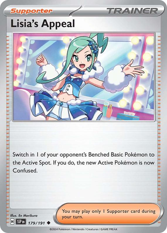 Lisias Appeal (179/191) SV Surging Sparks Uncommon Pokemon Card TCG