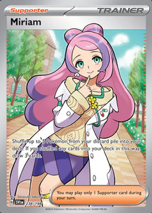 Miriam 238/198 SV Scarlet and Violet Base Set Full Art Ultra Rare Pokemon Card TCG Near Mint