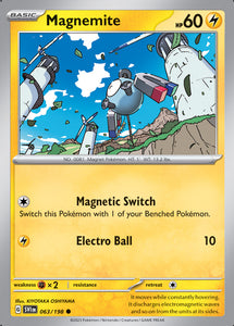 Magnemite 063/198 SV Scarlet and Violet Base Set Common Pokemon Card TCG Near Mint