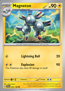 Magneton 064/198 SV Scarlet and Violet Base Set Common Pokemon Card TCG Near Mint