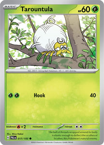 Tarountula 017/193 SV Paldea Evolved Common Pokemon Card TCG Near Mint