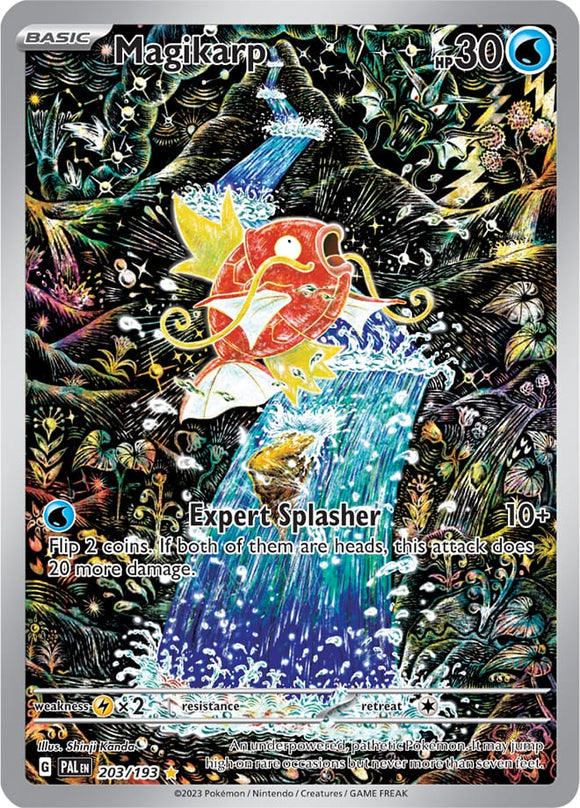 Magikarp 203/193 SV Paldea Evolved Full Art Illustration Rare Pokemon Card TCG Near Mint